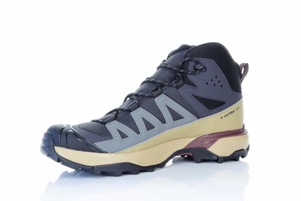Salomon X ULTRA 360 MID GTX, moški pohodni čevlji, siva